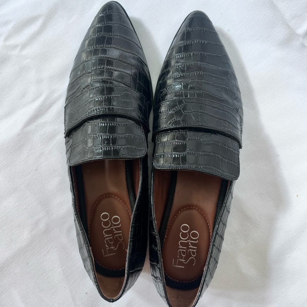 Franco Sarto Men's Black Loafers